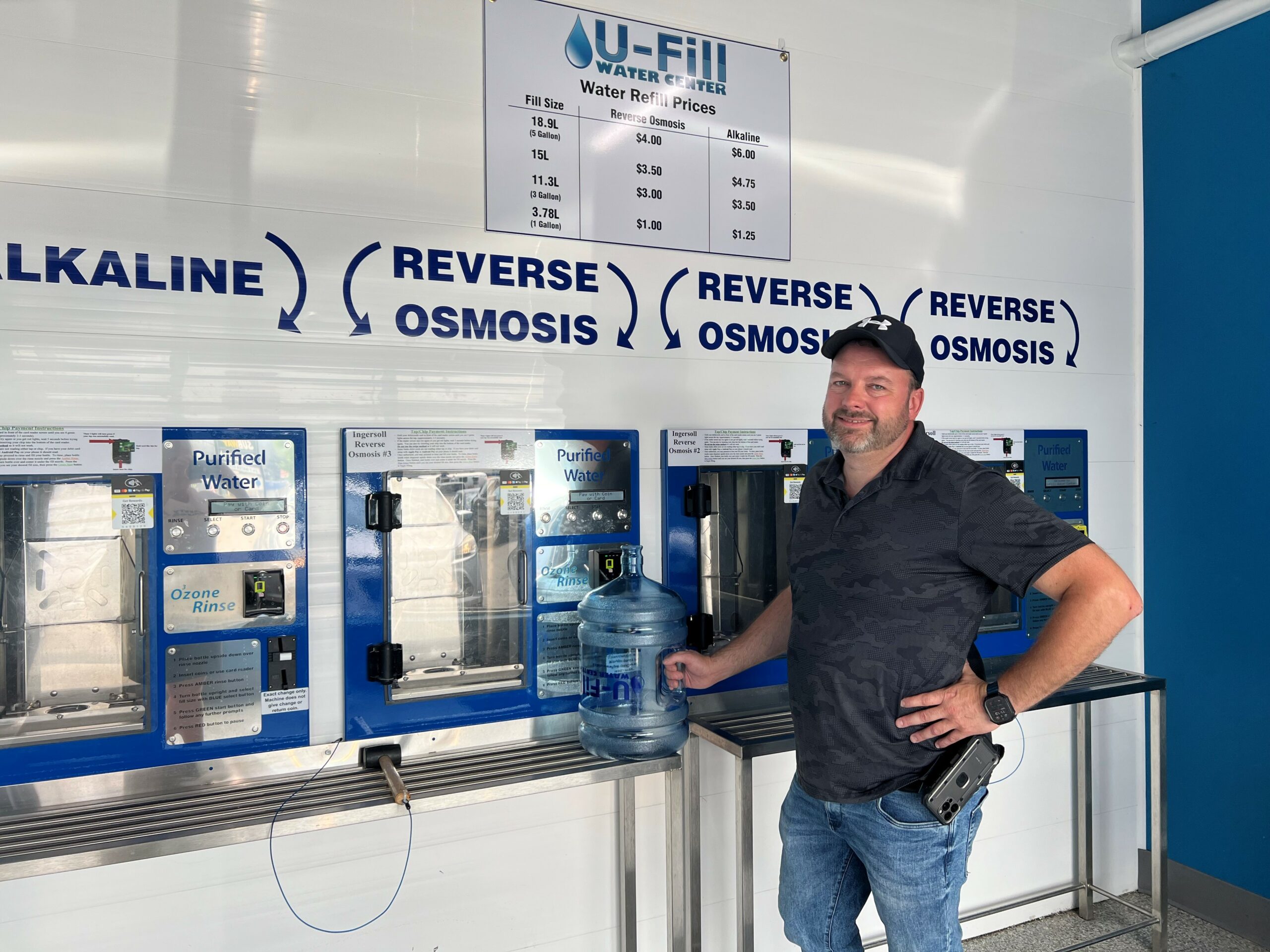 U-Fill Water Center, Ingersoll, ON